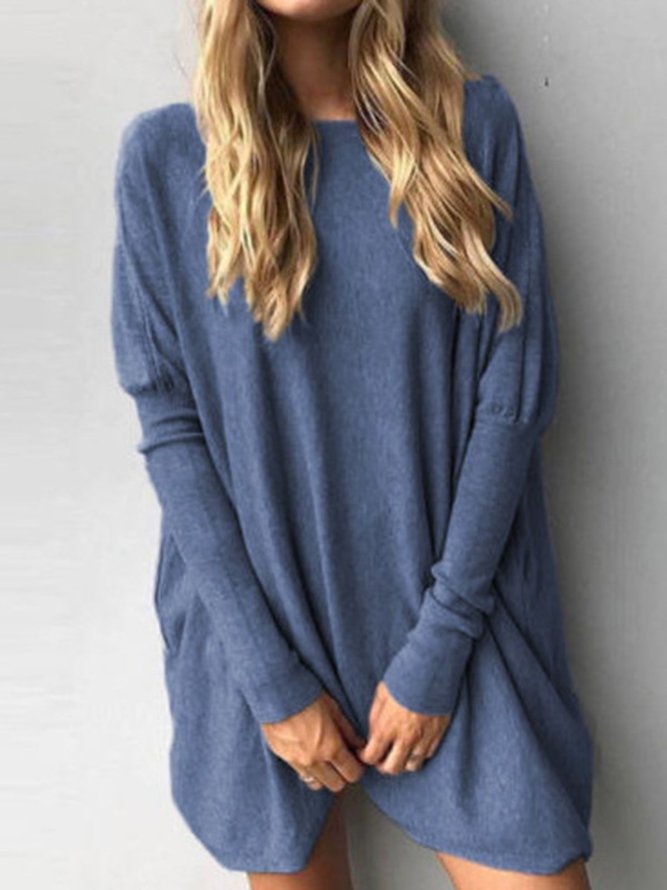 Long Sleeve Knitted Blouse
